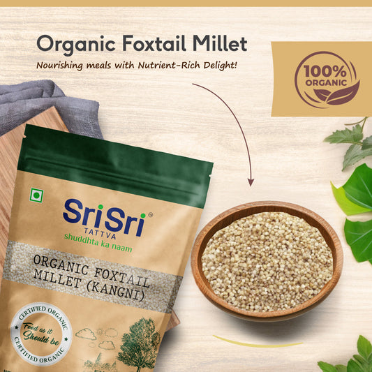 Organic Foxtail Millet (Kangni), 500 g 500g
