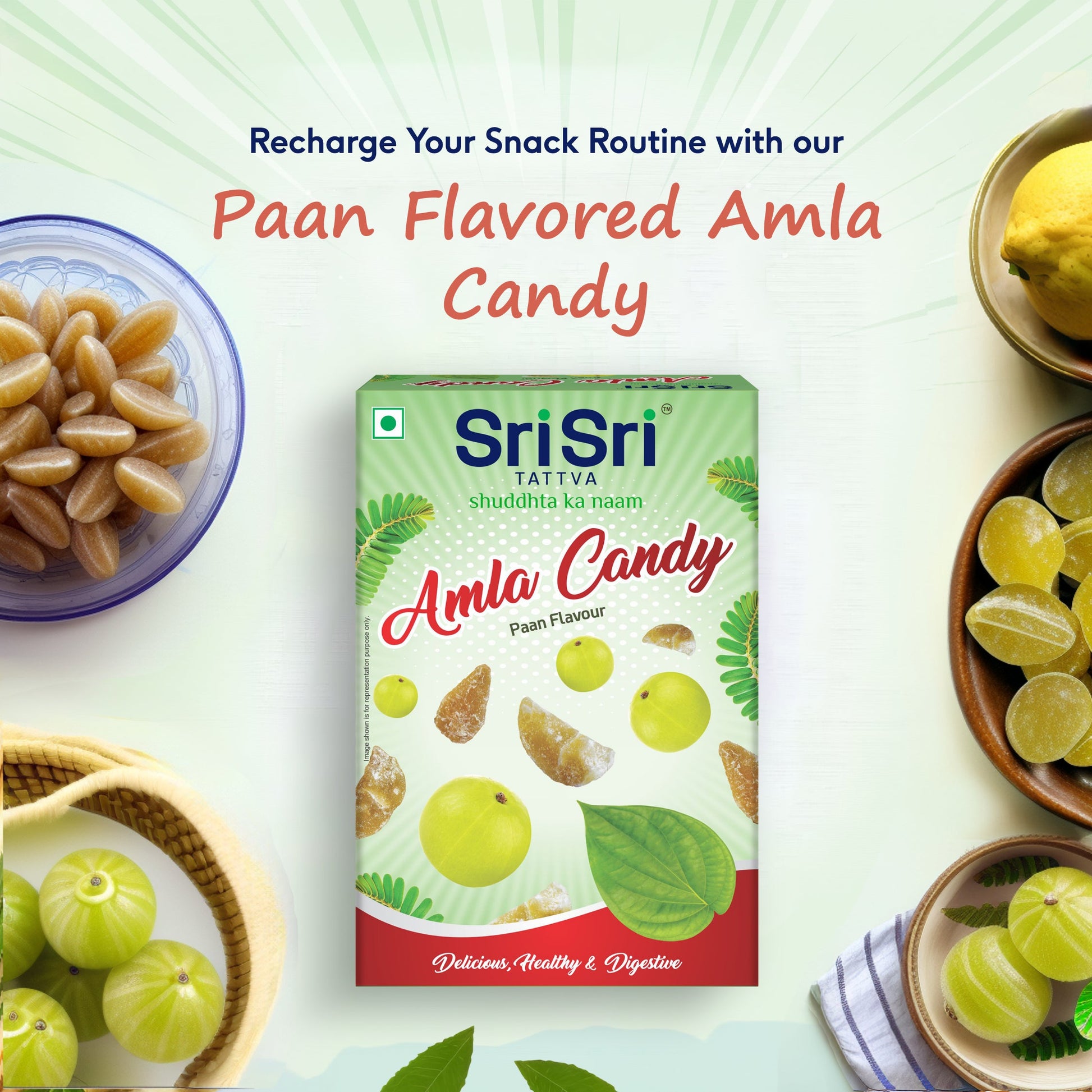 Amla Candy - Paan Flavoured - Delicious, Healthy & Digestive, 400 g 400g