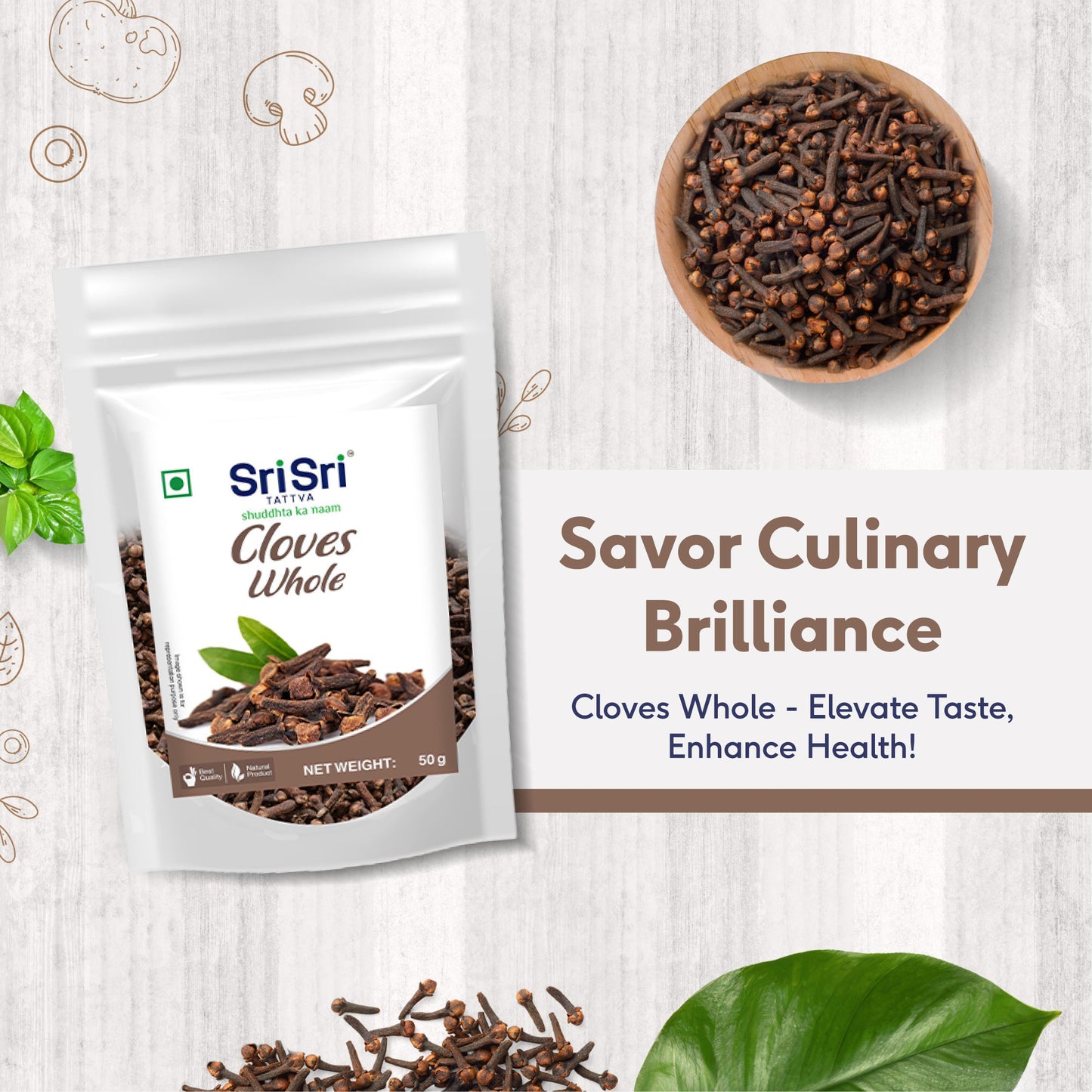 Cloves Whole, 50 g 50g