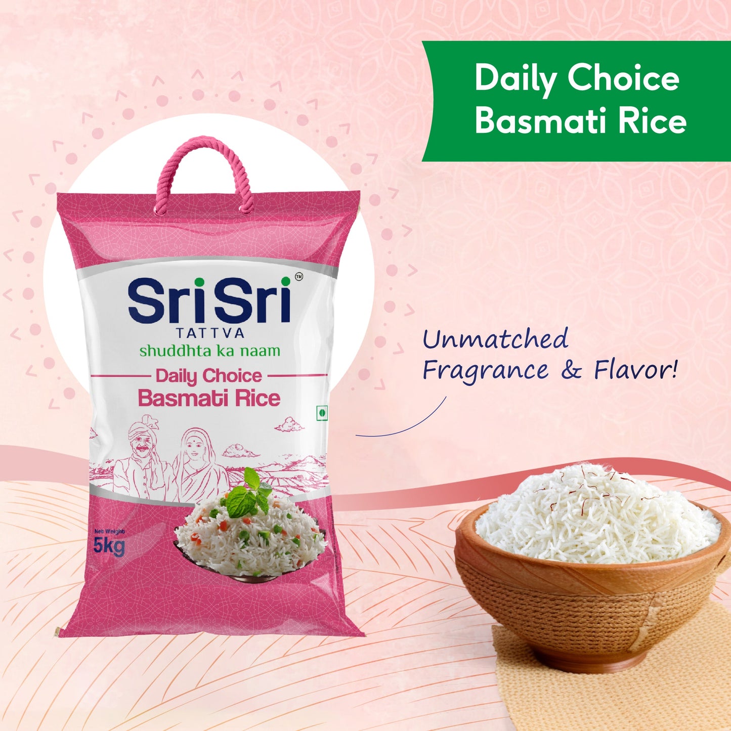 Daily Choice Basmati Rice, 5 kg 5kg