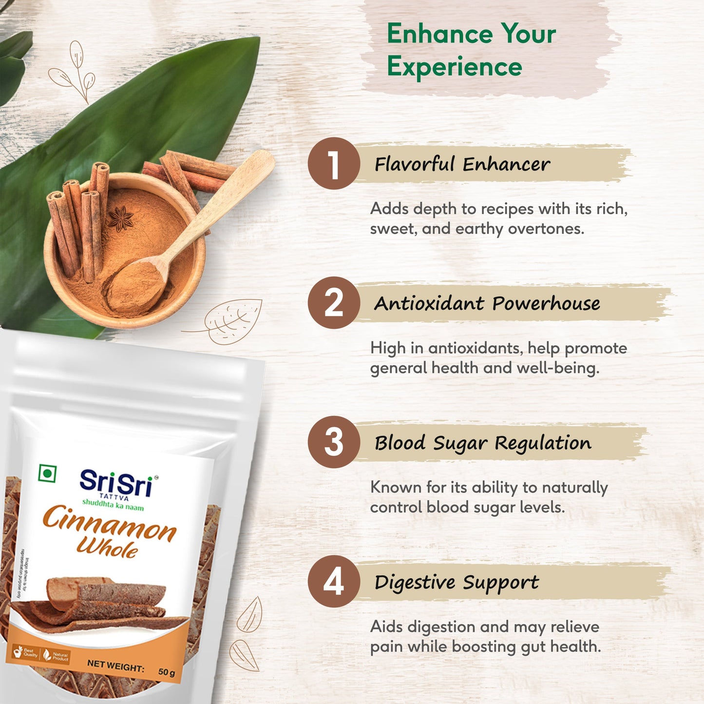 Cinnamon Whole, 50 g 50g