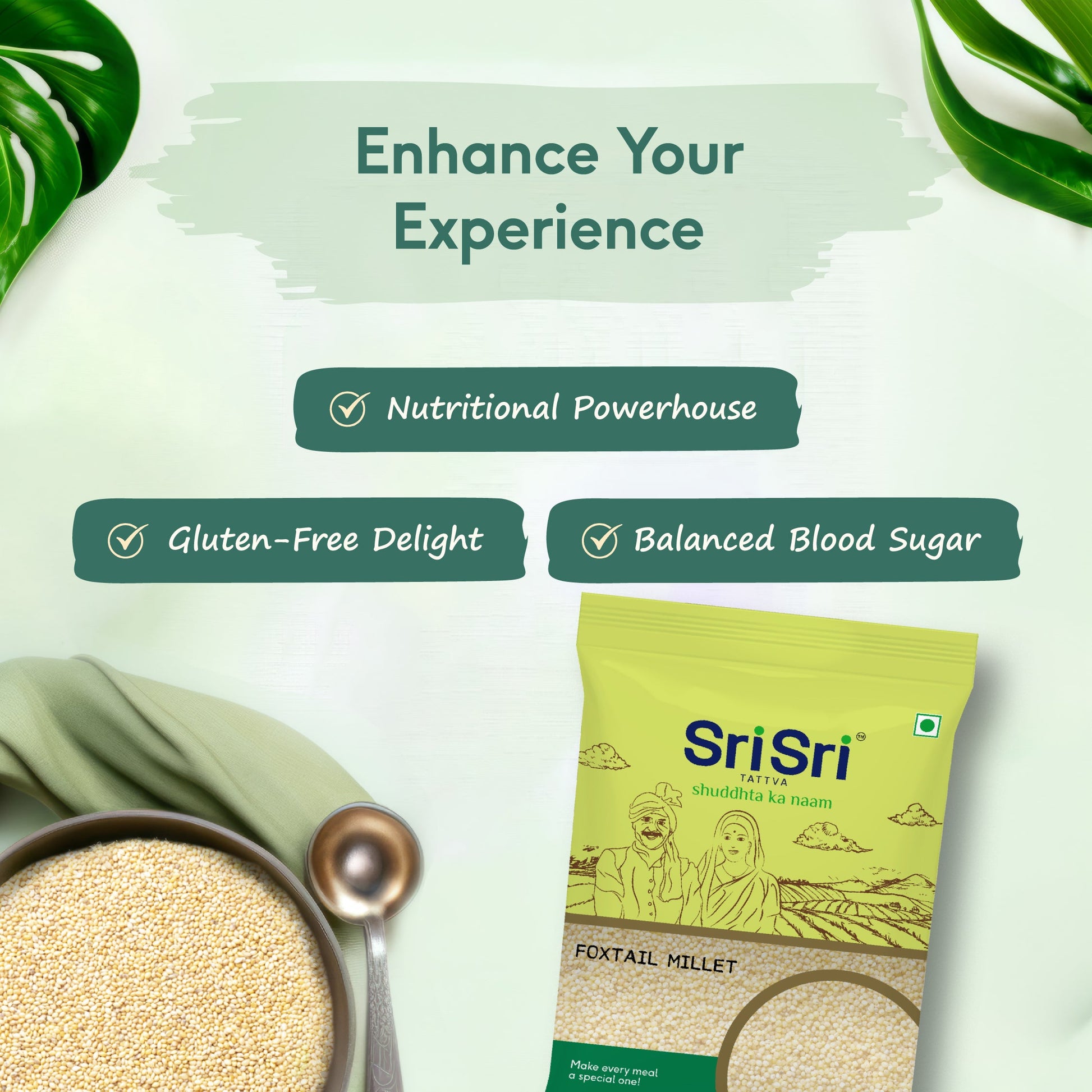 Foxtail Millet Premium, 1 kg 1kg