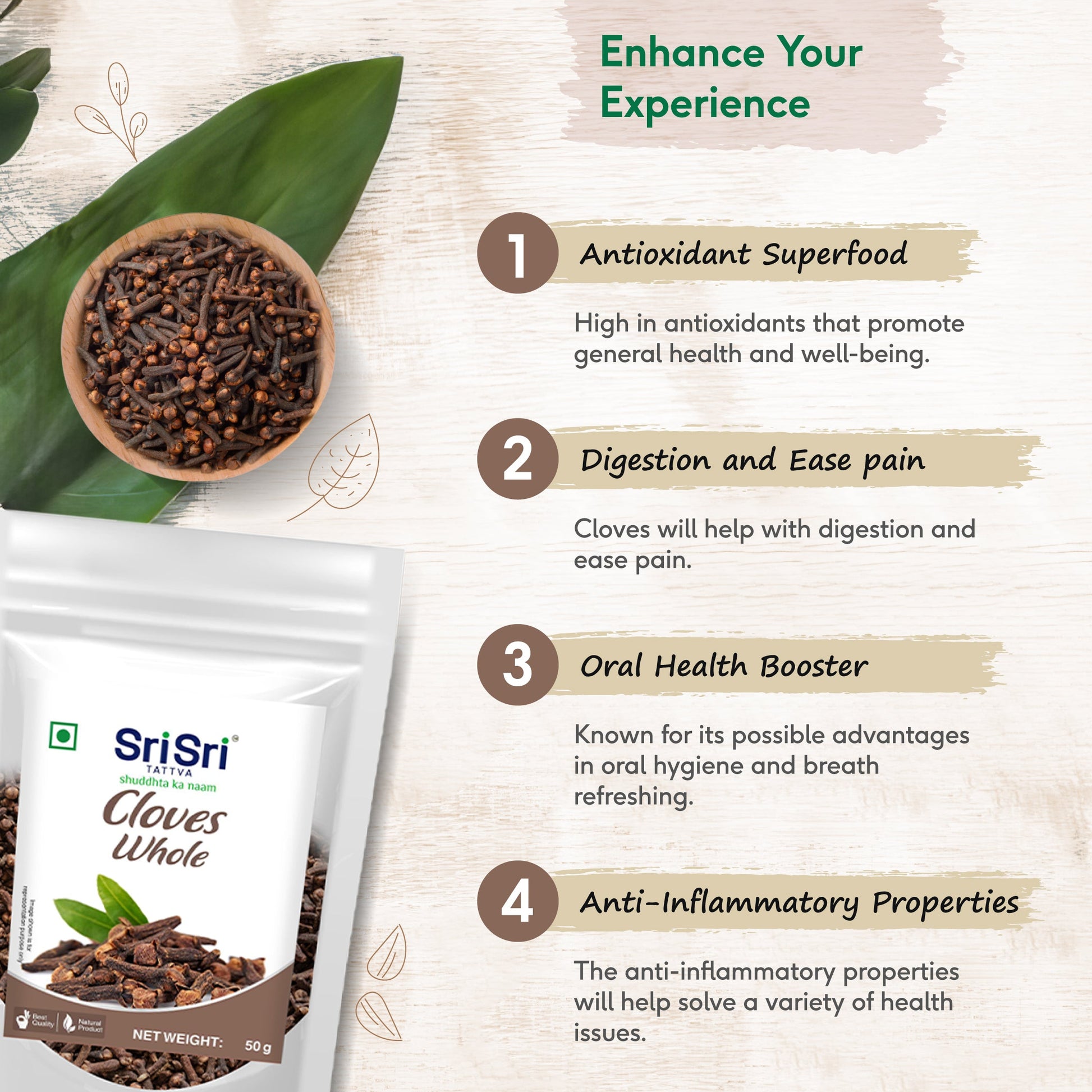 Cloves Whole, 50 g 50g