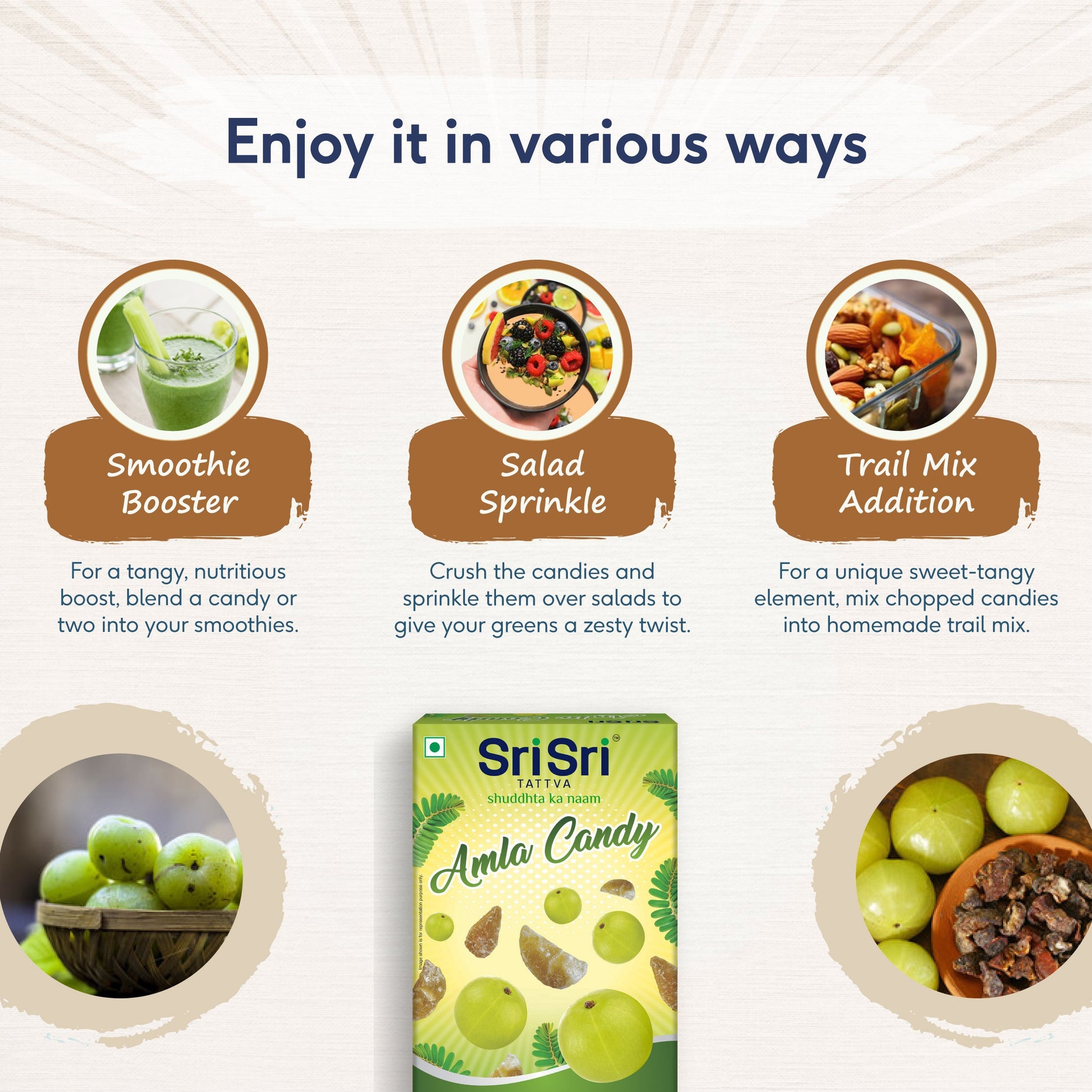 Amla Candy - Plain Flavoured - Delicious Healthy & Digestive, 400 g 400g