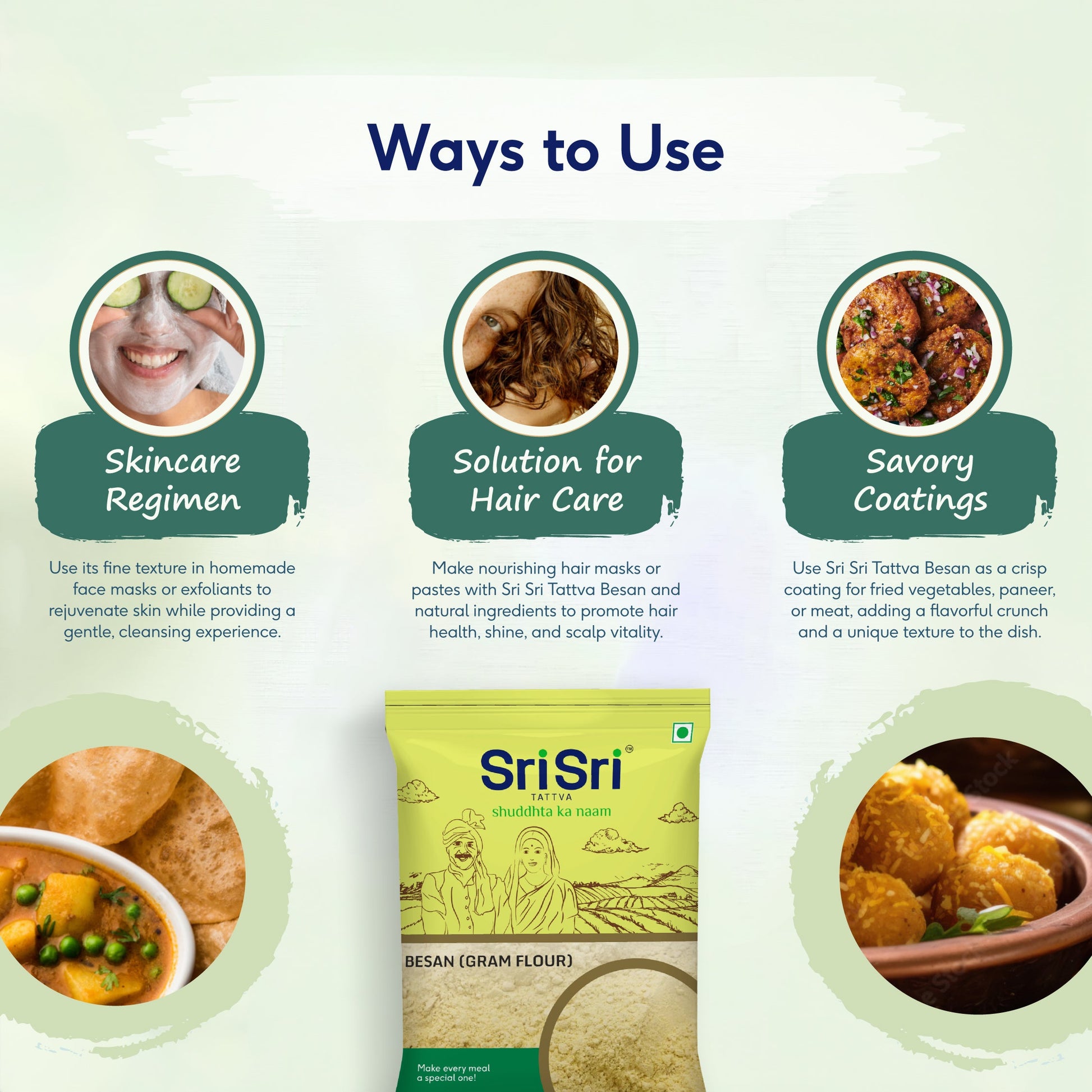 Besan (Gram Flour), 1 kg 1kg
