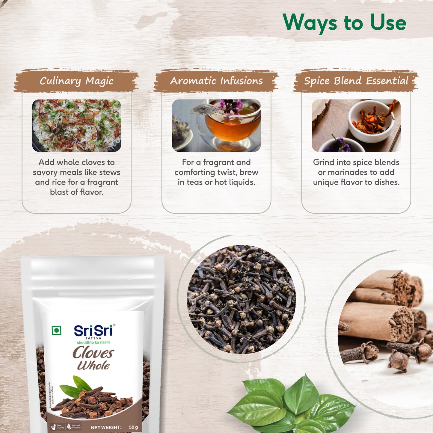 Cloves Whole, 50 g 50g