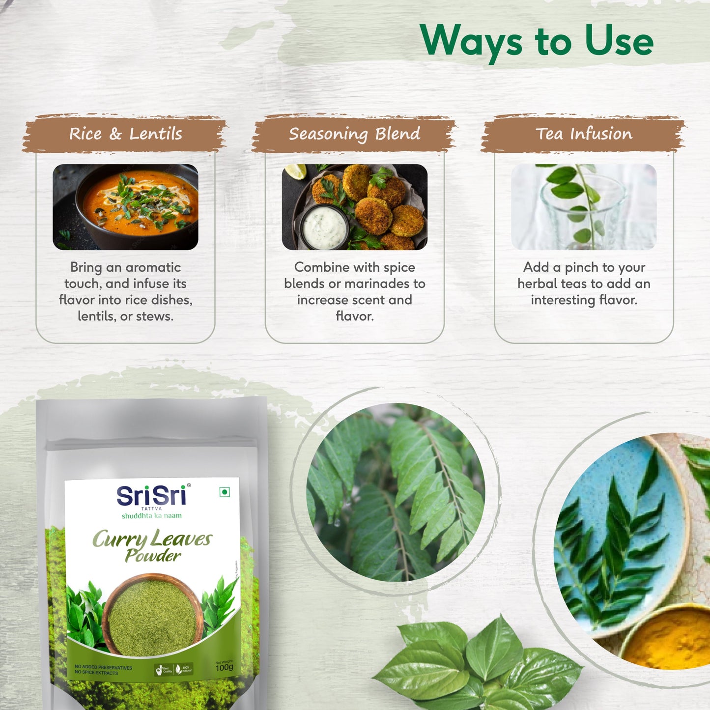 Curry Leaves Powder, 100 g 100g