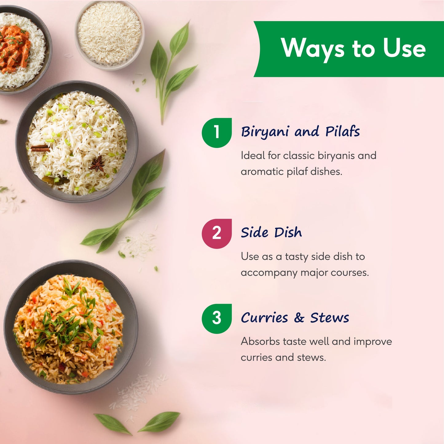Daily Choice Basmati Rice, 1 kg 1kg