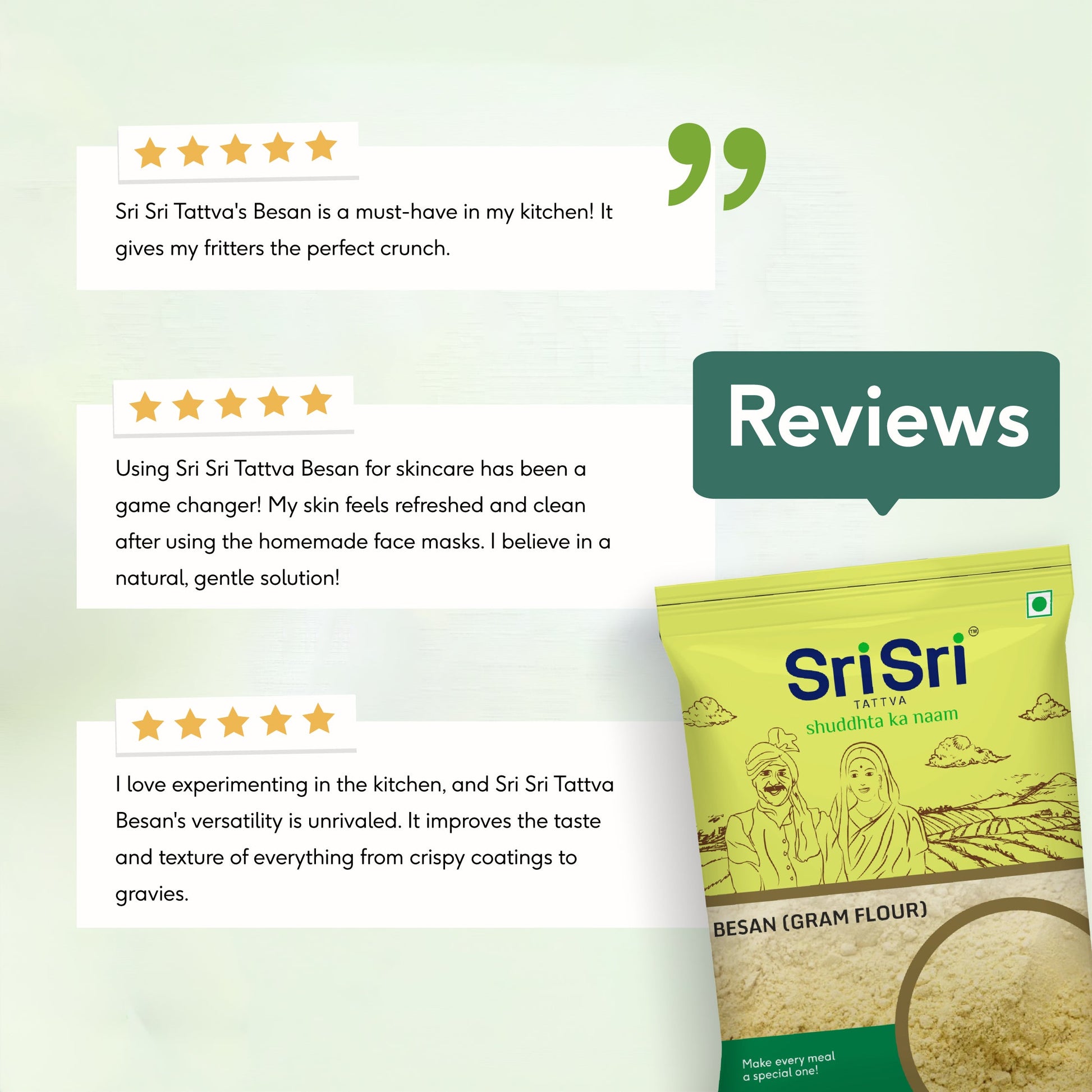 Besan (Gram Flour), 1 kg 1kg