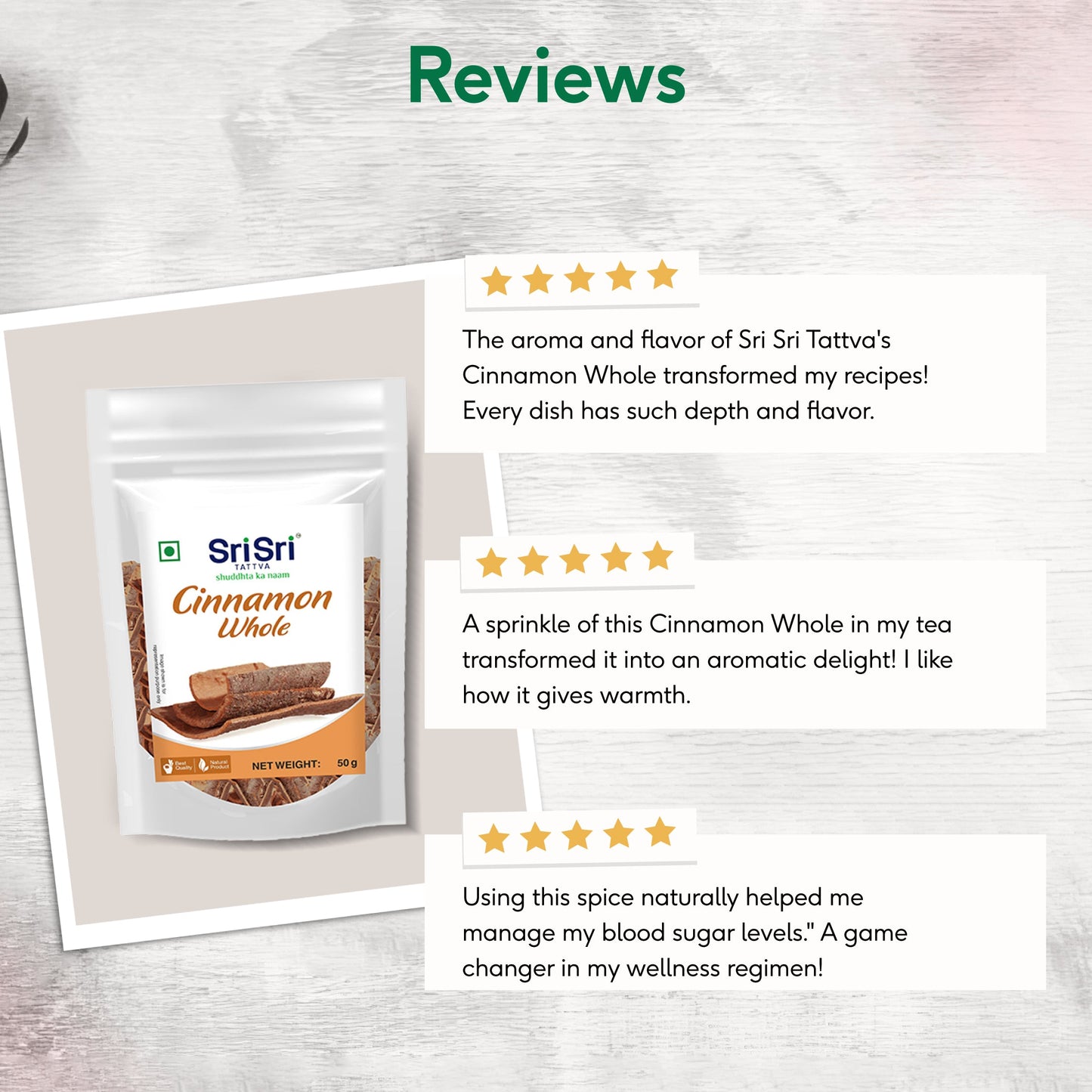 Cinnamon Whole, 50 g 50g