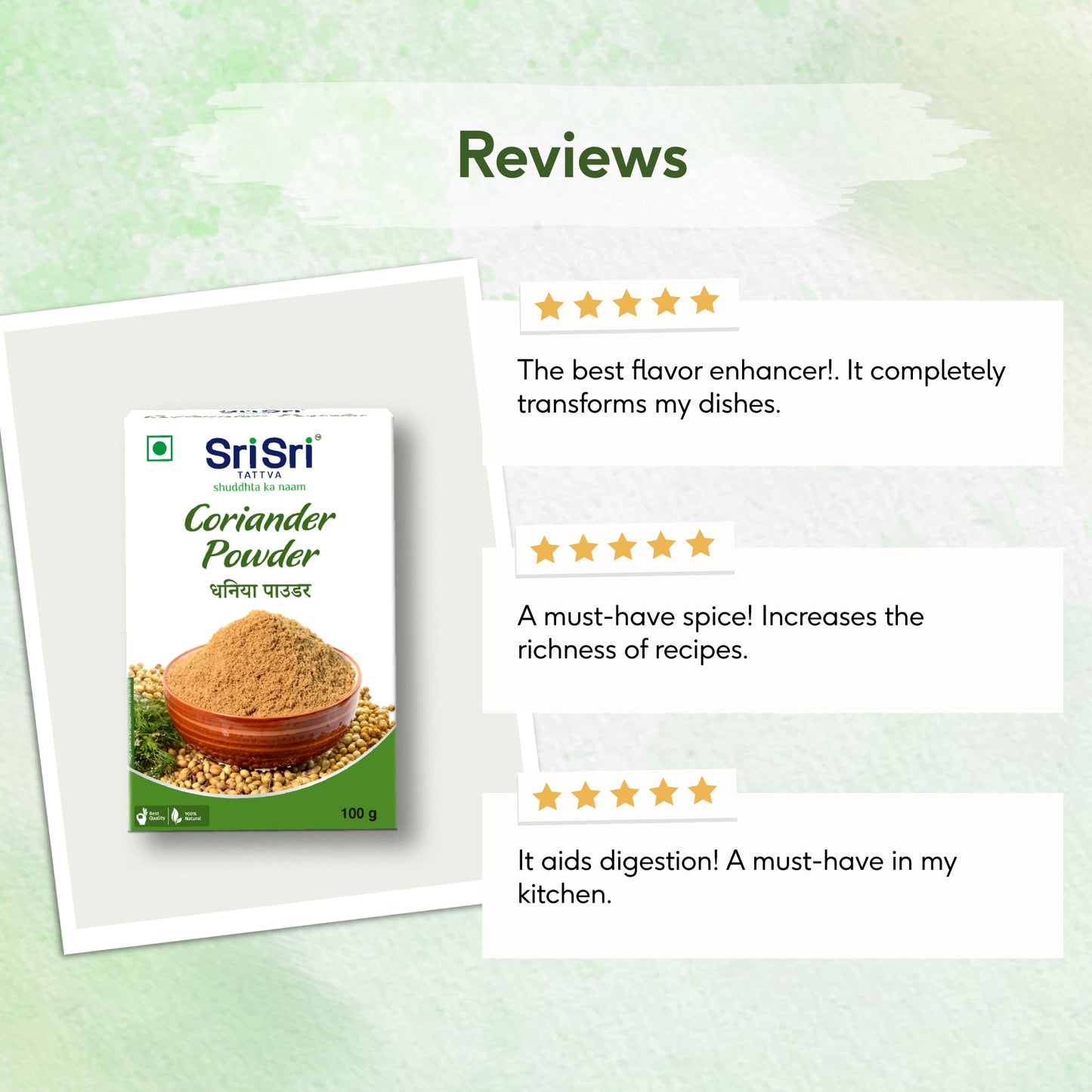 Coriander Powder (Dhaniya), 100 g 100g