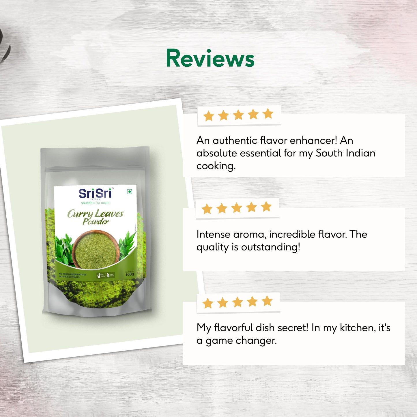 Curry Leaves Powder, 100 g 100g