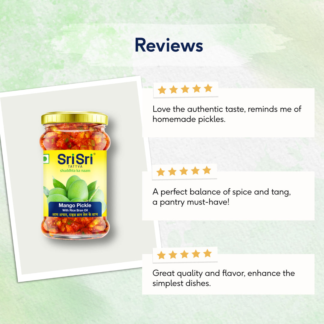 Mango Pickle - Rice Bran Oil, 300g 300g