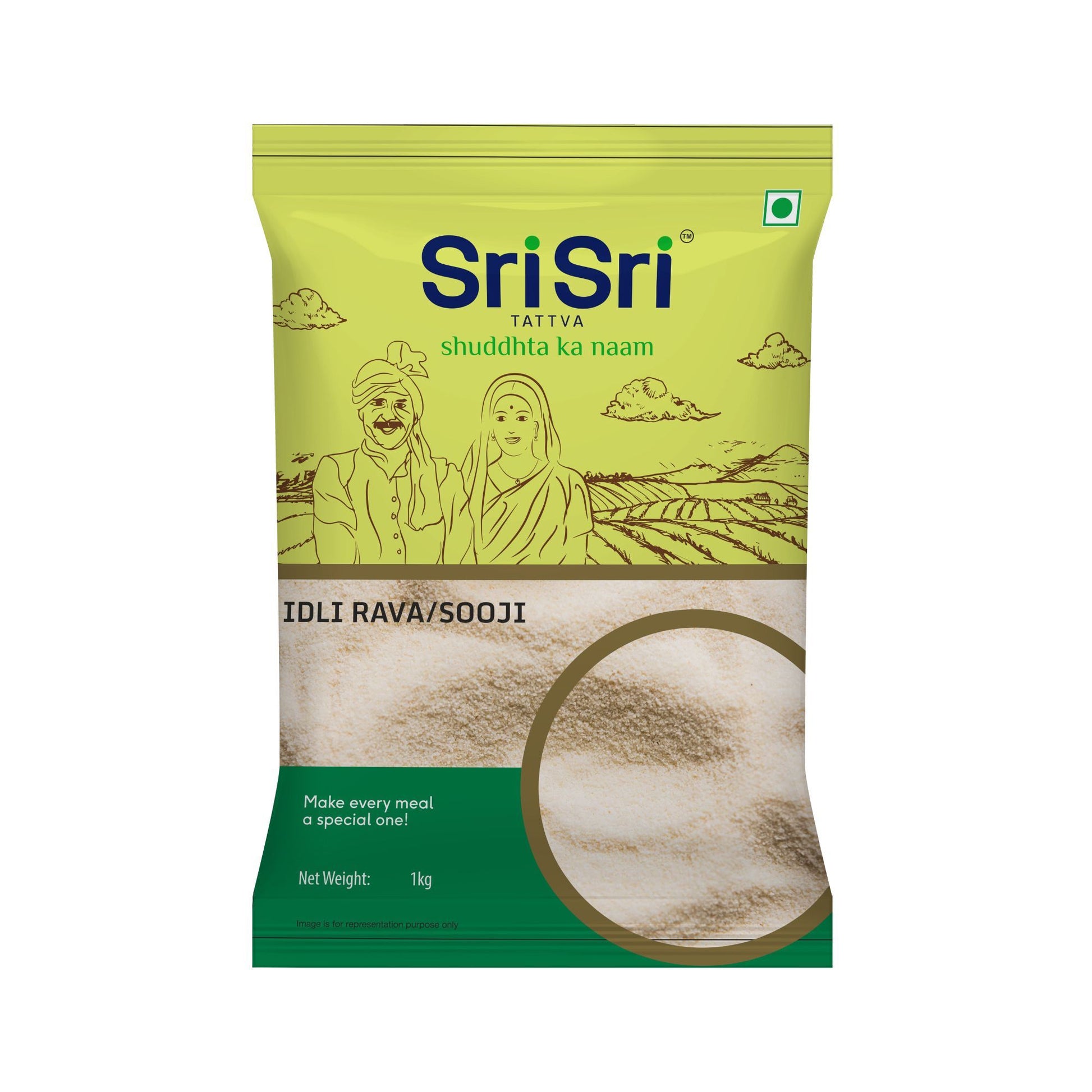 【Sri Sri Tattva】 Idli Rava / Sooji｜ イドゥリ・ラヴァ／スージー｜ 1kg