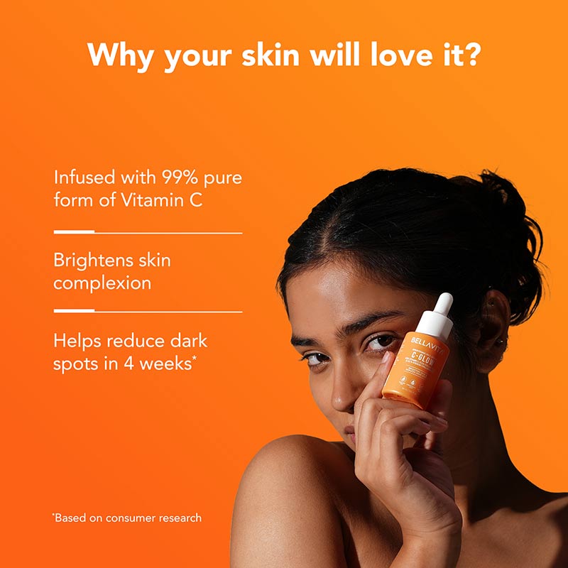 C-Glow 10% Vitamin C Serum - 30ml (Pack of 2) 30ml
