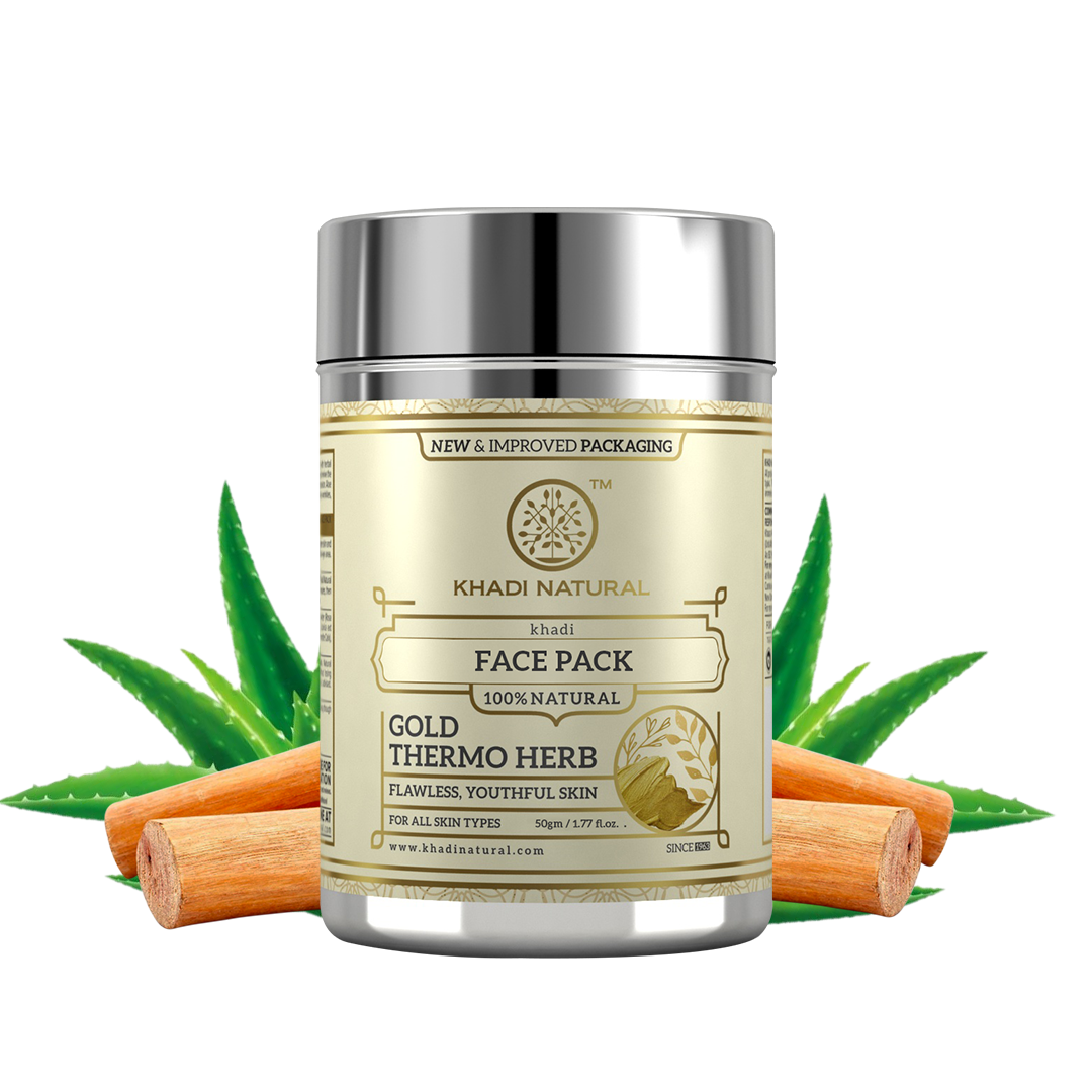 Gold Thermo Herb Face Pack 50gm