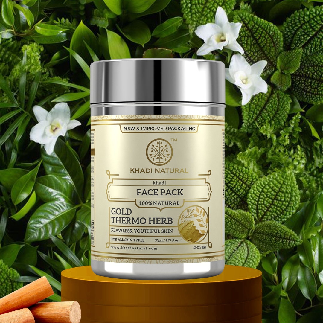 Gold Thermo Herb Face Pack 50gm