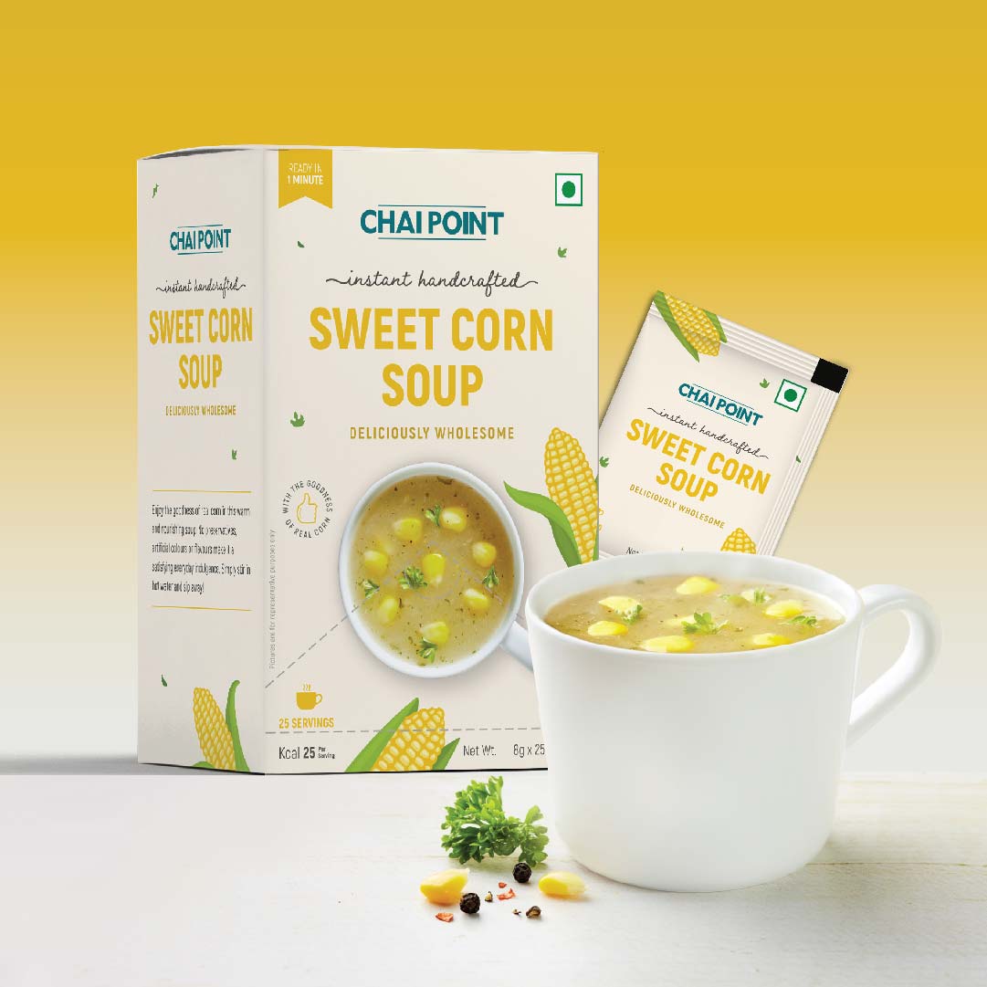 Sweet Corn Soup 25 Sachets (8g Each)