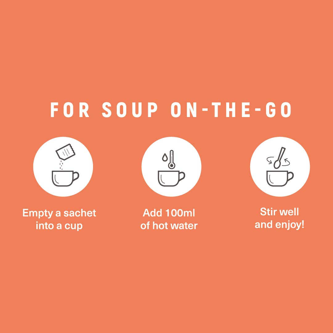 Tomato Soup 25 Sachets (8g Each)