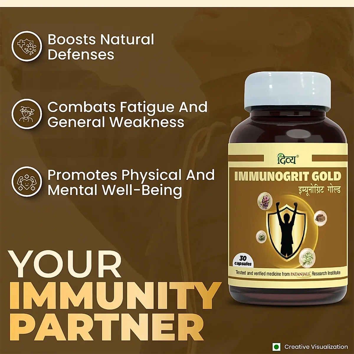 Divya Immunogrit Gold Capsule 30 N (18 Gram)