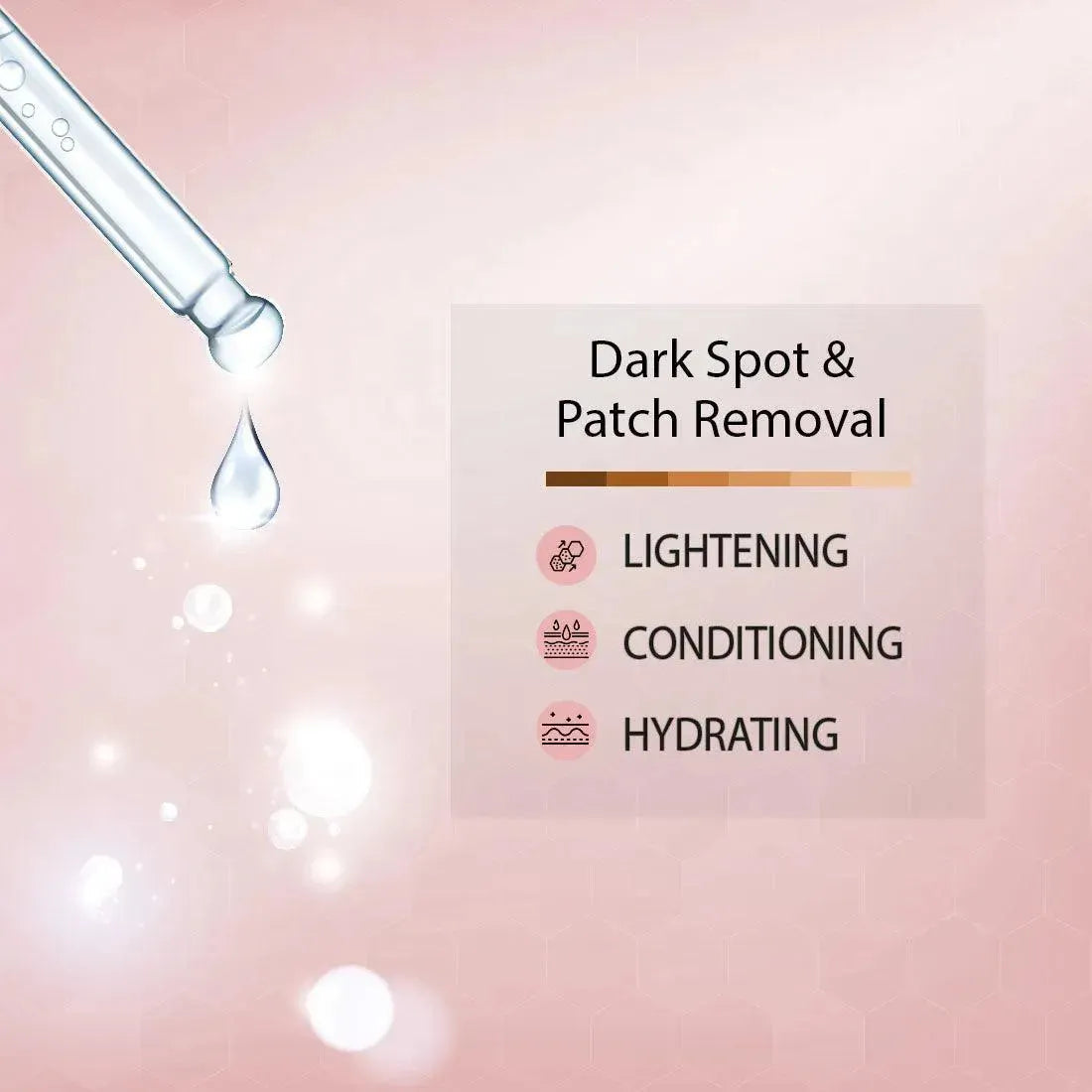 Schoolers Dark Spot & Patch Removal Serum for Neck, Back, Elbow, Knee, Ankle Lightening, Conditioning, Hydrating with Kojic Acid, Lavender Oil 30g