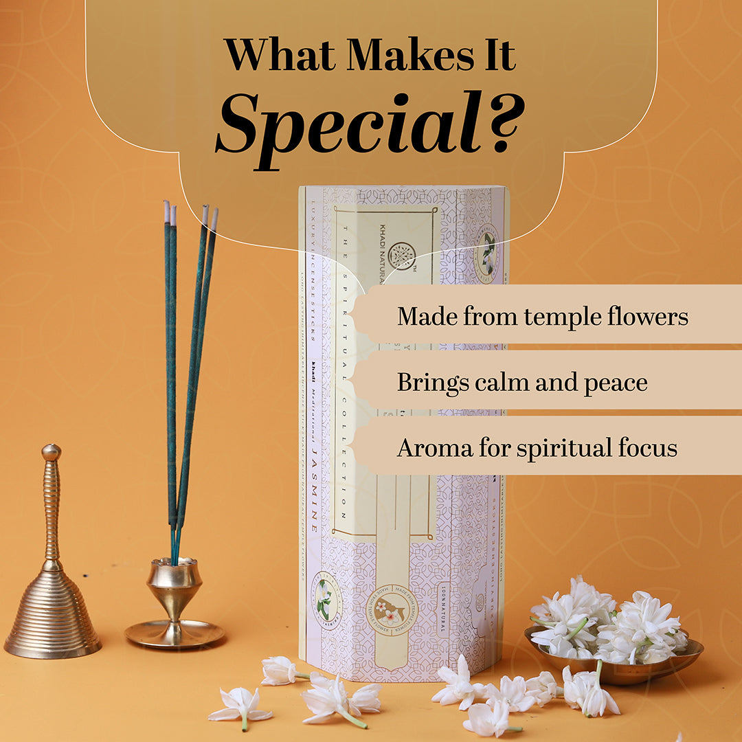 Incense Sticks Collection – Jasmine - Rose - Lavender & Sandalwood Combo Pack of 12