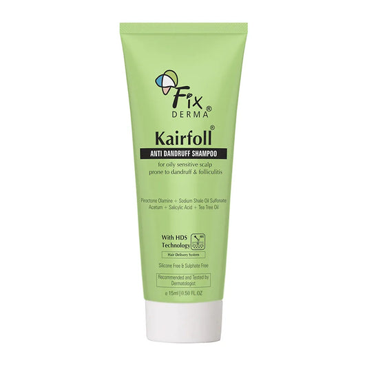 【Fixderma】 Kairfoll Anti Dandruff Shampoo 15ml Sample｜ケアフォール フケケア シャンプー｜15ml