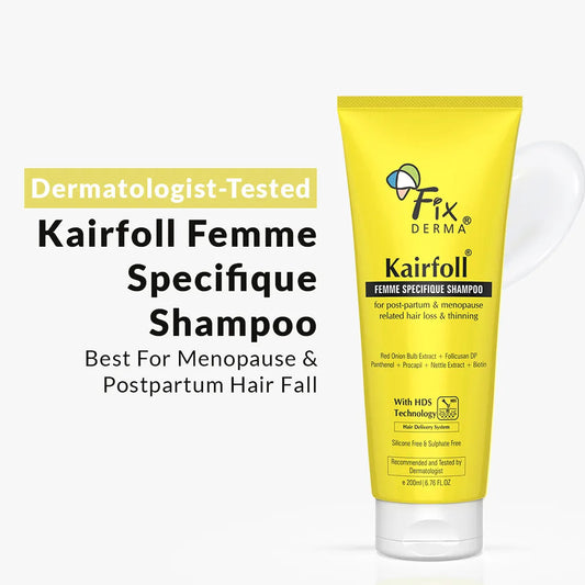 【Fixderma】 Kairfoll Femme Specifique Shampoo｜ケアフォール ファムスペシフィーク シャンプー｜200ml