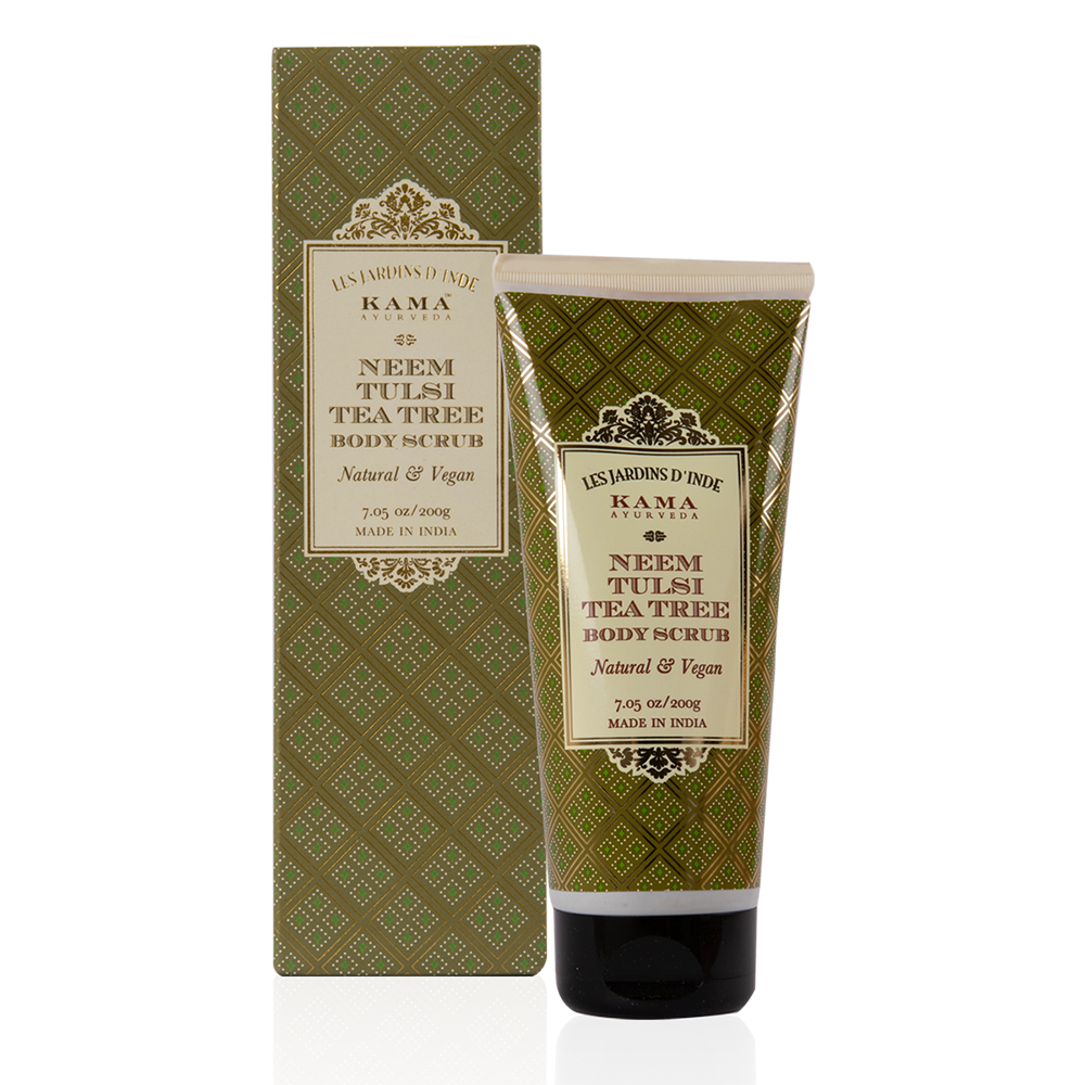 Neem Tulsi Tea Tree Body Scrub 200g