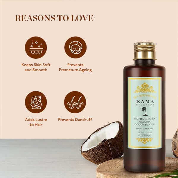 Extra Virgin Organic Coconut Oil 50ml