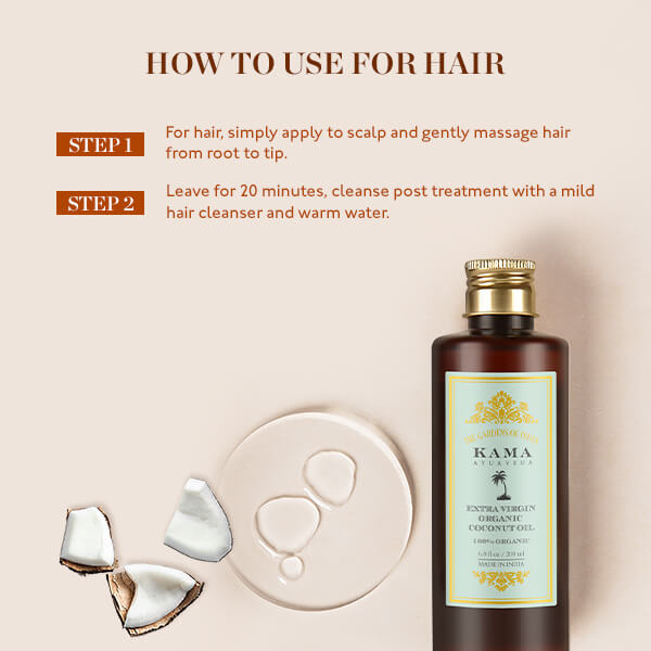 Extra Virgin Organic Coconut Oil 50ml