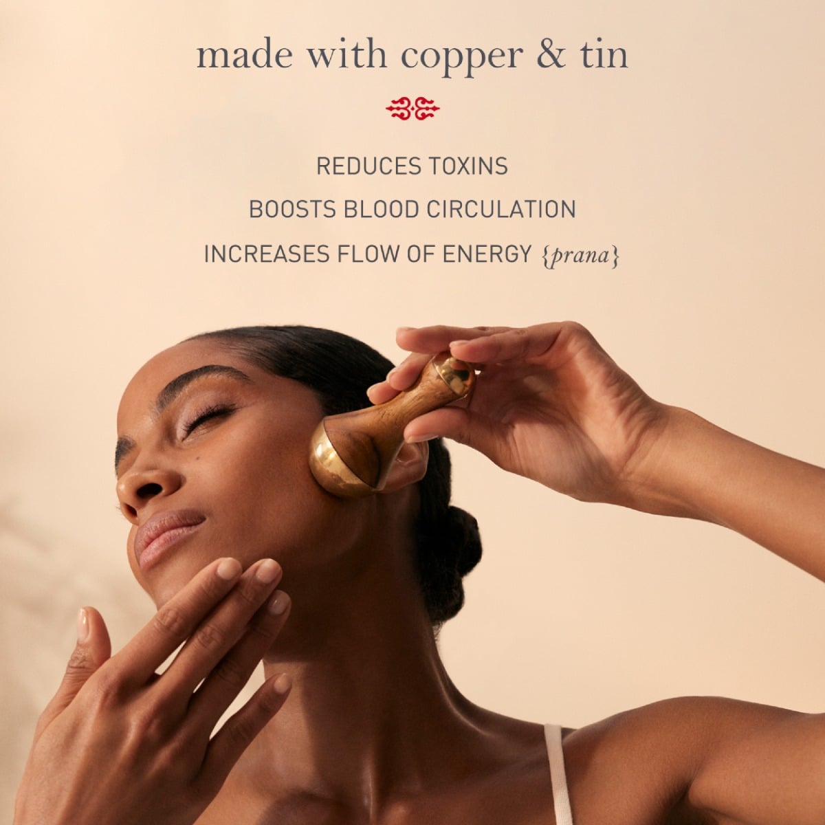 Kansa Wand | Ayurvedic Face Massage Tool 1pc