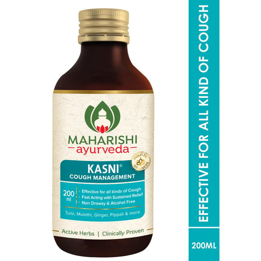 【Maharishi Ayurveda】 Kasni Cough Syrup (100ml)｜カスニ コフシロップ｜Packof2