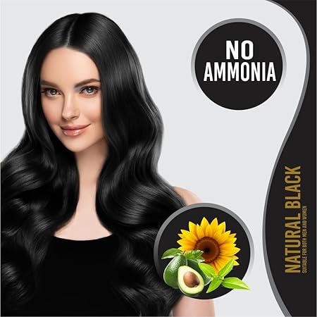 Kaveri Creme Hair Color – Organic Hair Colour With Grey Coverage – Pack Of 3 Pack of 4 Dark Brown