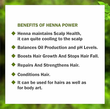 Kaveri Mehendi Powder 100% Natural Henna Powder for Hairs, Hands & Feets 250 gm