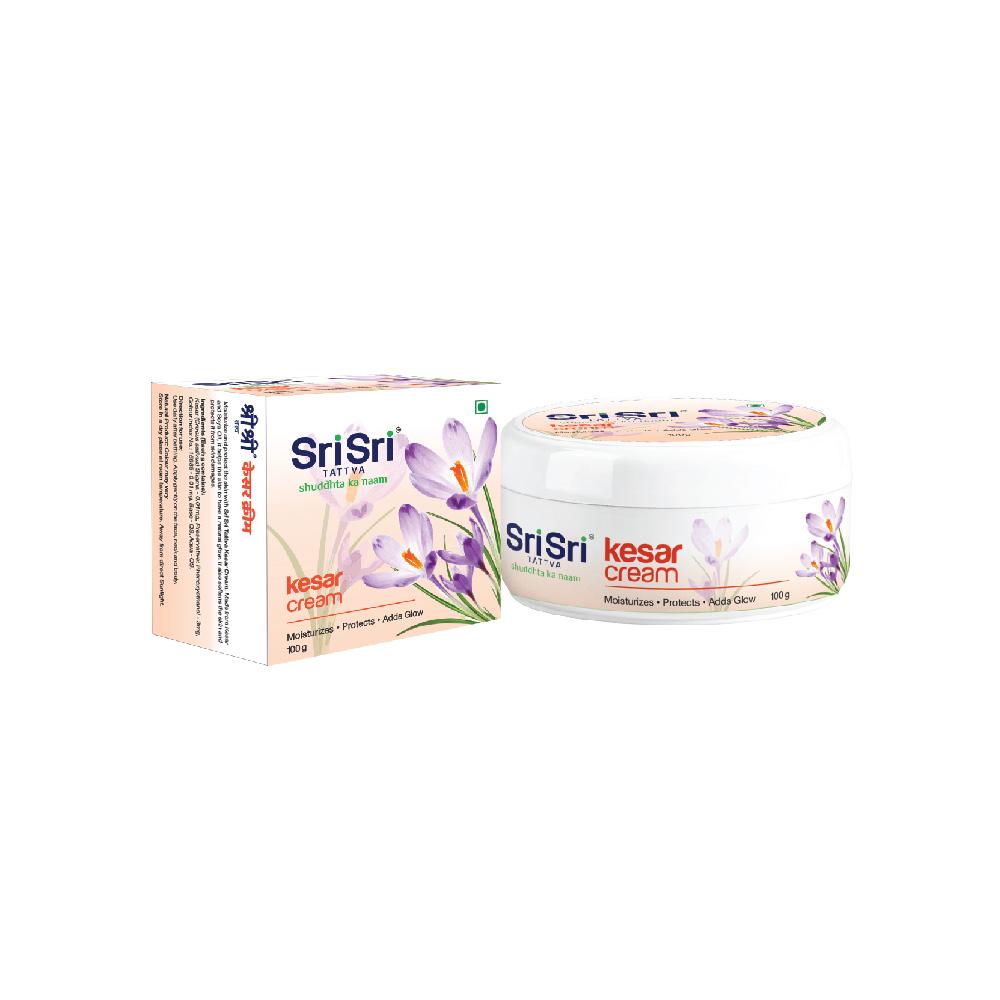 Kesar Cream - Moisturiser, Protects & Adds Glow, 100 g 100g