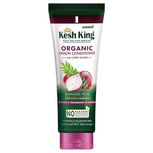 Kesh King Organic Onion Conditioner with Curry Leaves for hydrated and nourished hair 200 ml