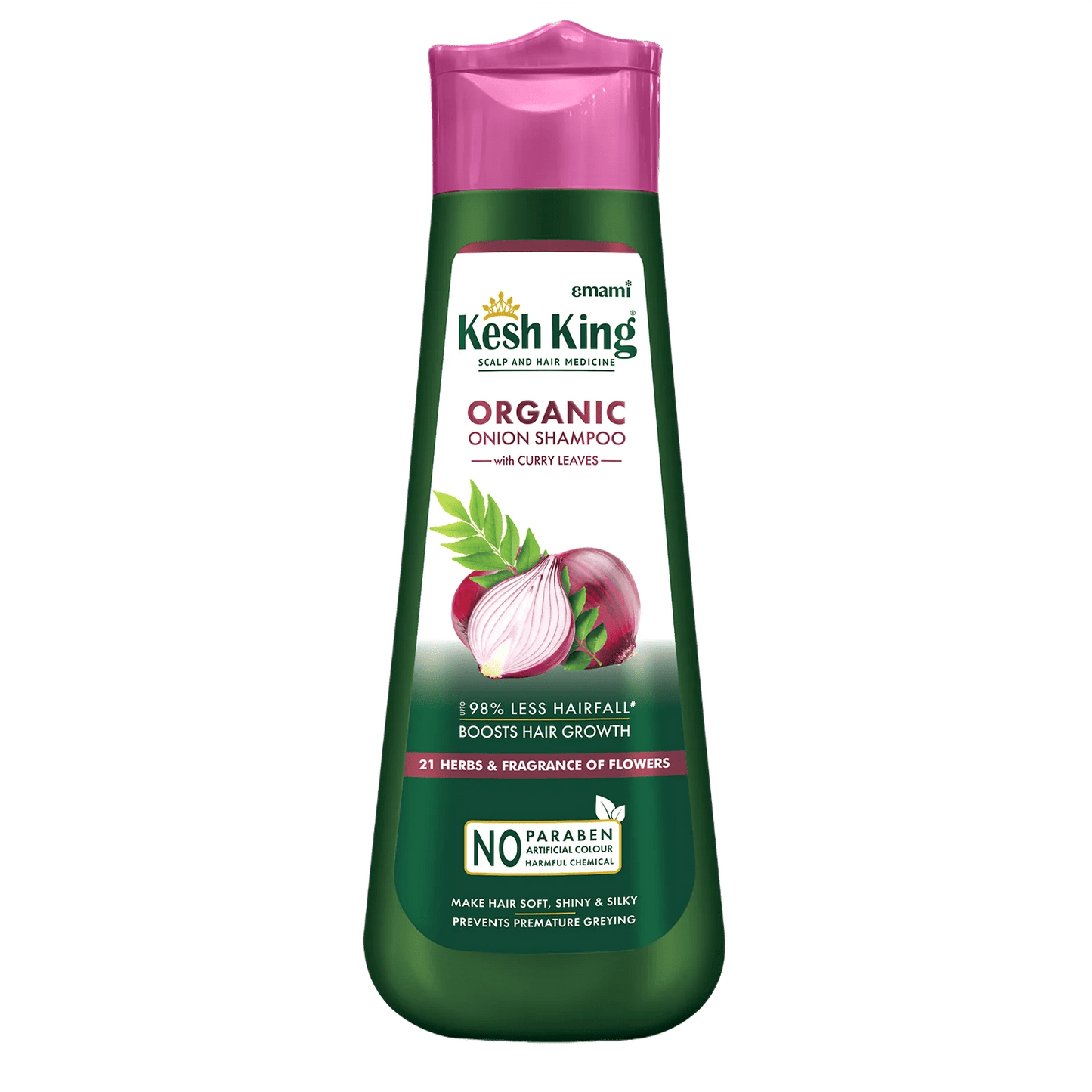 Kesh King Organic Onion Shampoo With Curry Leaves - 300 ml