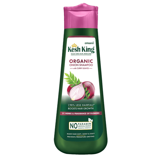 Kesh King Organic Onion Shampoo With Curry Leaves - 300 ml