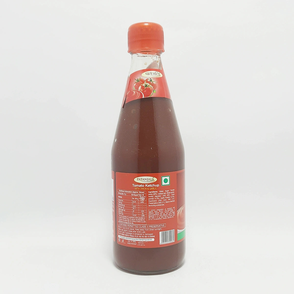 Patanjali Tomato Ketchup with Onion & Garlic (B) (500 g)