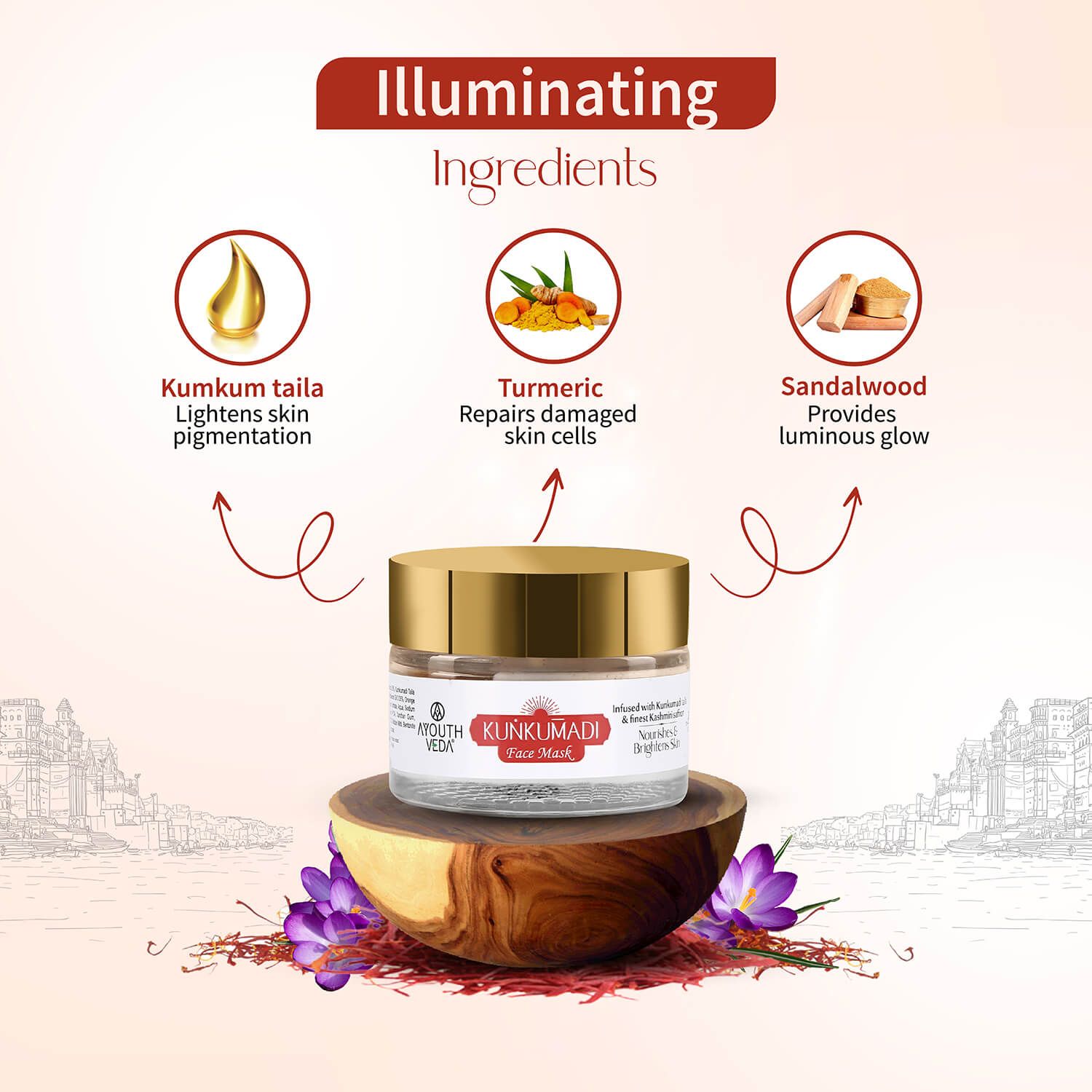 Kunkumadi Face Mask ( Net Qty- 50g ) 50g