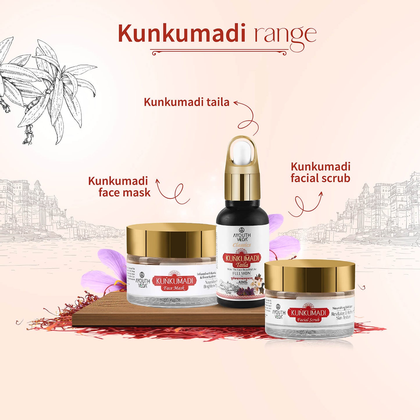 Kunkumadi Face Mask ( Net Qty- 50g ) 50g