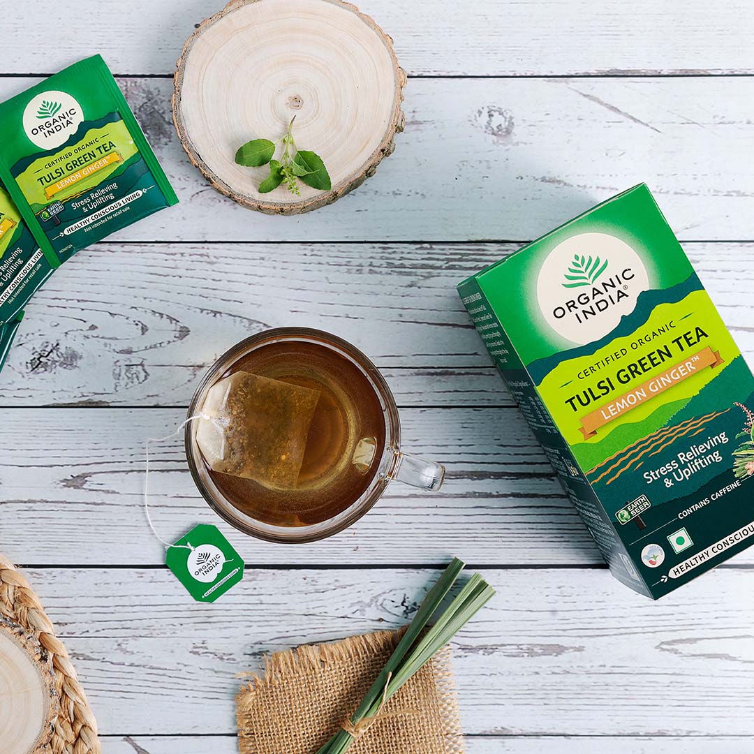 Combo Green Tea Lemon Ginger & Moringa Powder