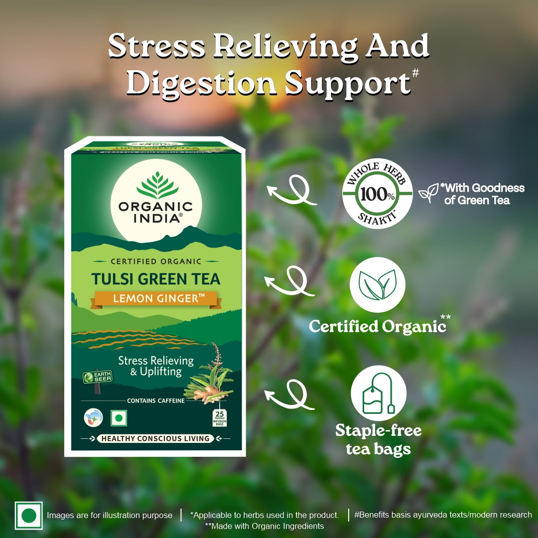 Combo Green Tea Lemon Ginger & Moringa Powder