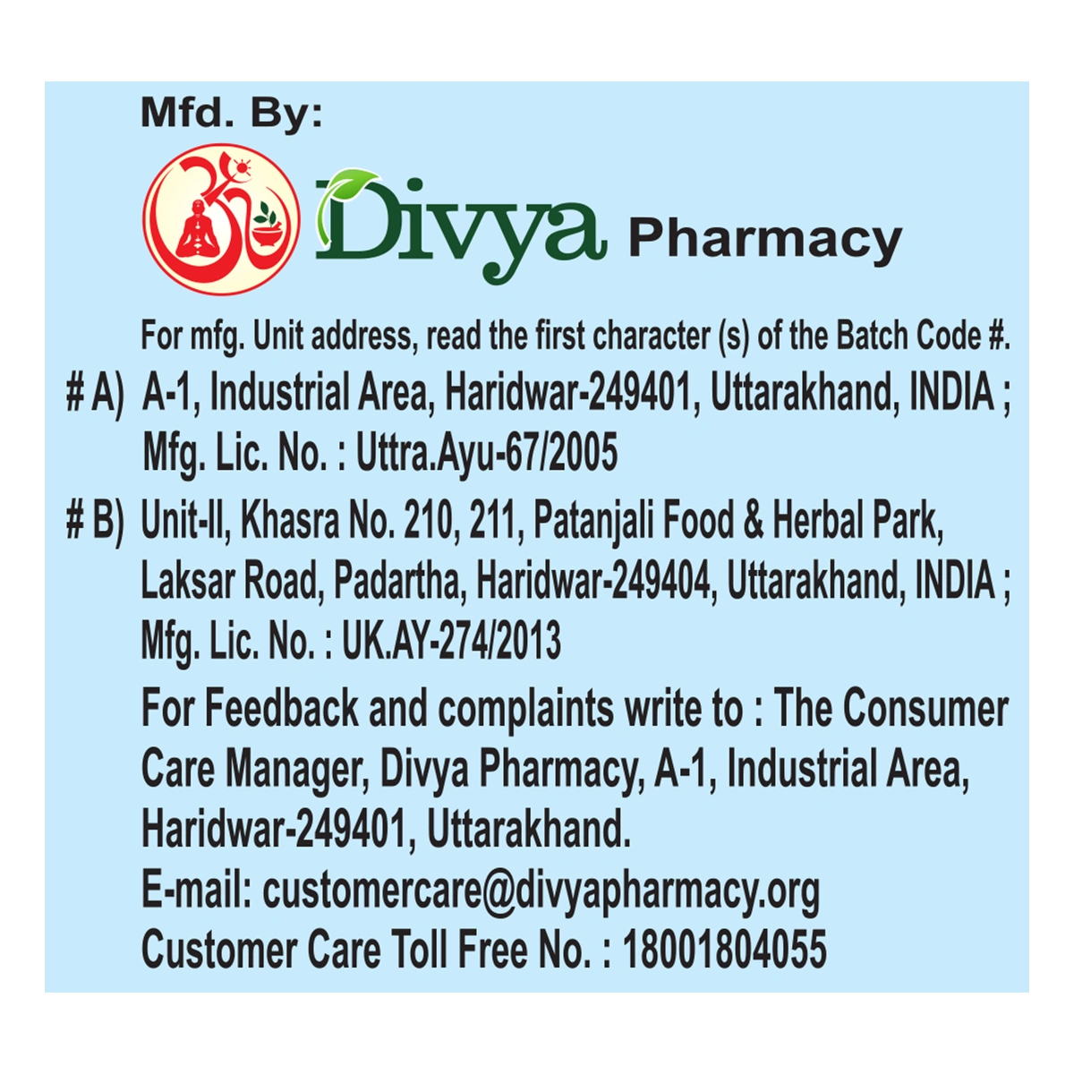 Divya Lipidom Advance 3 U X 20 N