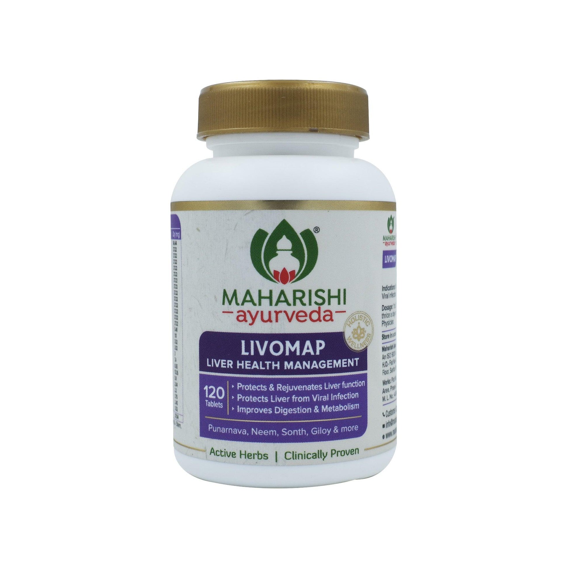 Maharishi Ayurveda Livomap Tablets – Liver Health & Detox Support