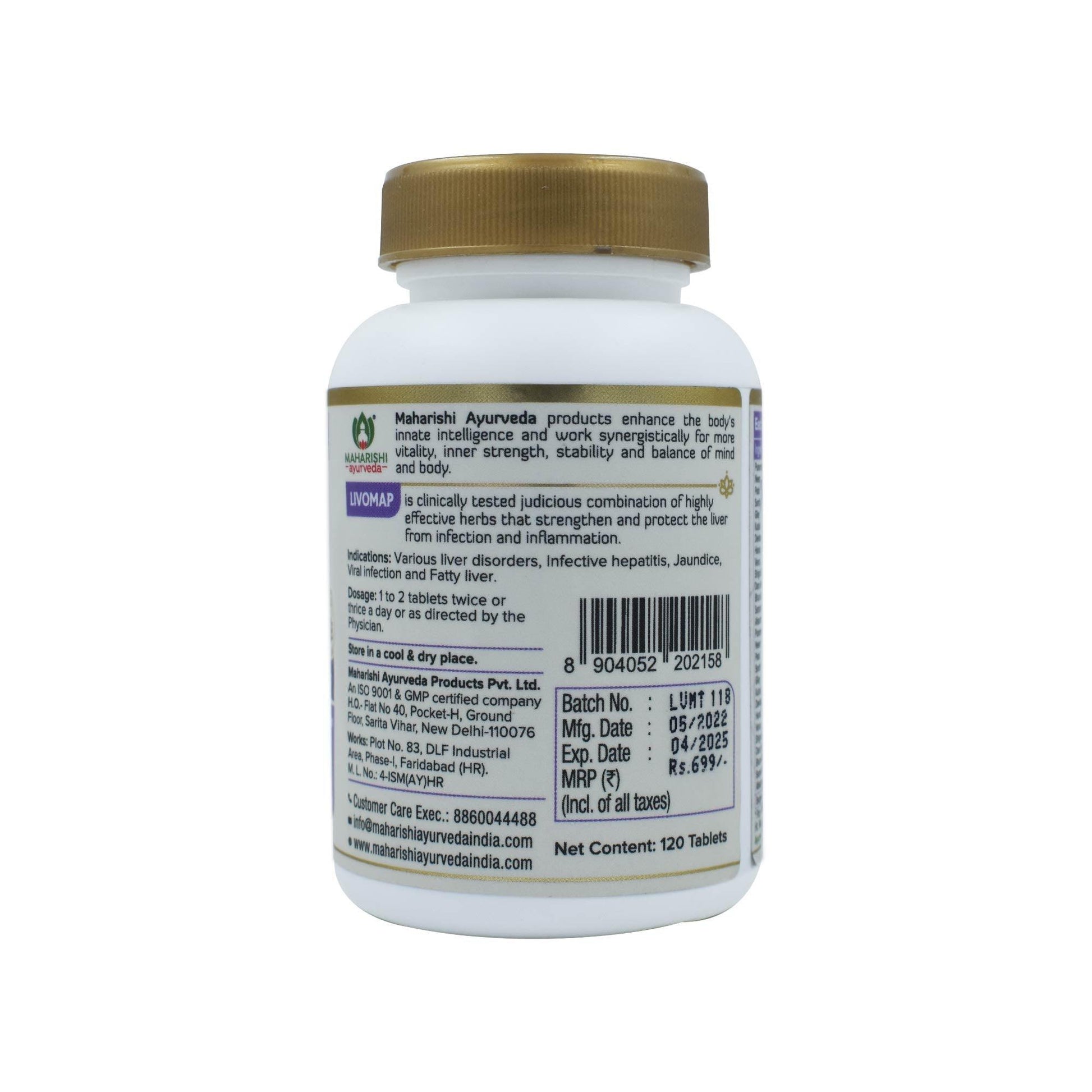 Maharishi Ayurveda Livomap Tablets – Liver Health & Detox Support