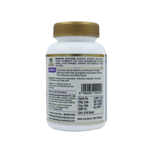 Maharishi Ayurveda Livomap Tablets – Liver Health & Detox Support