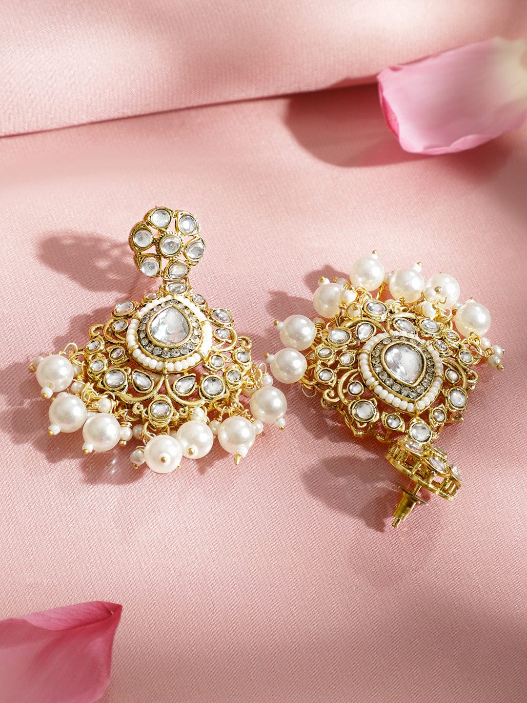 Luxe Tradition Kundan Necklace Set フリーサイズ