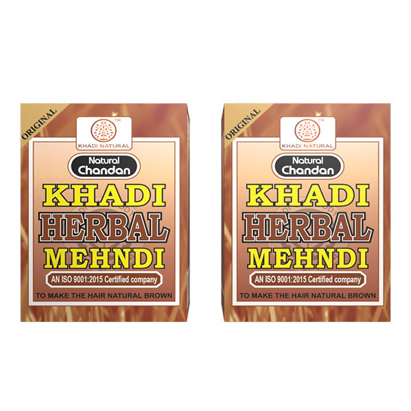 Brown Mehndi for Hair Combo Pack Of 2 75gm Each